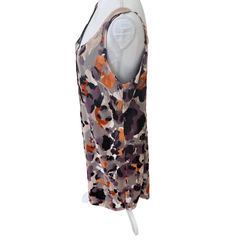 👗 CAbi Radiant Velvet Hi-Lo Mini Dress - Large - Cream Purple - Picture 8 of 13